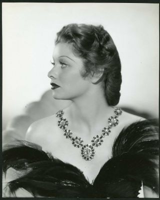 Lucille Ball In Stunning Early Portrait Vtg 1938 Rko Photo By Bachrach