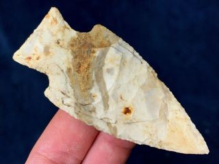 Exceptional Apple Creek Point Boone Co. ,  Mo.  Authentic Arrowhead Artifact Sp19