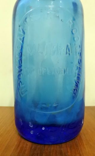 Vintage Soda Siphon Seltzer Bottle from Bulgaria 3