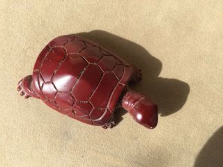 Mookaite Turtle Carving 2 1/8 