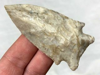 Exceptional Stilwell Point Boone Co. ,  Mo.  Authentic Arrowhead Artifact Sp19