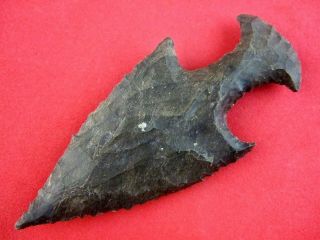 Indian Artifact 3 1/4 Inch Tennessee Motley Point Indian Arrowheads