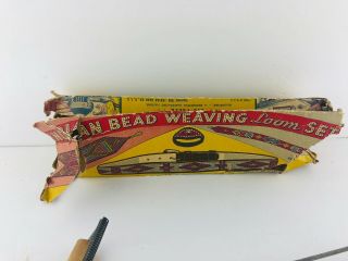 Vintage Indian Bead Weaving Loom Set 1938 Indian Bead Company 2