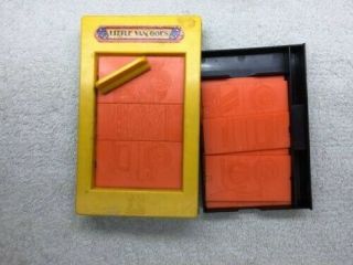 Little Van Goes,  1980 ' s vintage toy for young artists/designers mfg by Tomy 2