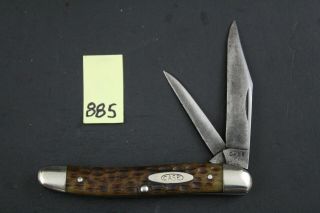 Case Xx 1940 - 1964 62087 Bone Medium Texas Jack Pocket Knife 885