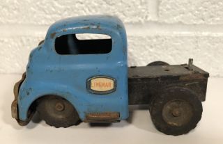 Vintage Linemar Tin Friction Truck Semi Cab Only Marx