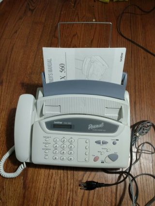 Vintage Brother Fax 560 Personal Paper Call Message Center Copier