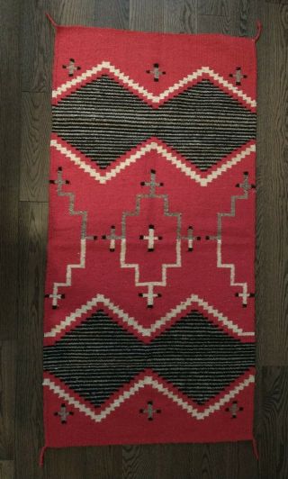 Native American Indian 29 X 59 Saddle Rug Blanket - Ethnic Tapestry