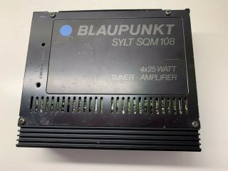Blaupunkt Sylt Sqm 108 Vintage Tuner Amplifier Unit