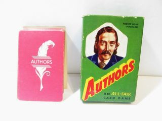 Vintage Authors An All - Fair Card Game Complete