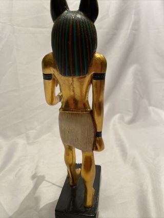 Statue of Egyptian God Anubis Yinepu by Artisans Guild International 6