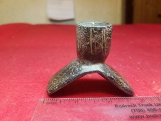 Hopewell Platform Pipe Engraved Lorain County Ohio Artifact Relic Arrowhead