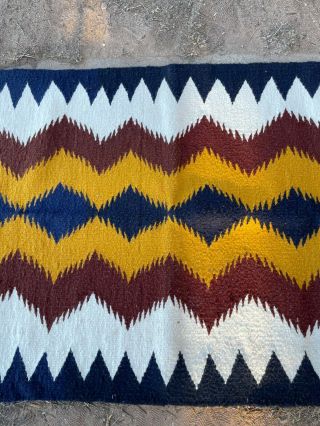 Stunning Large Navajo Rug Native American Weaving 48.  5 