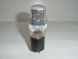 Vintage Nos Western Electric 101 - F 101f St Black Base Amplifier Speaker Tube 2