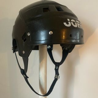 JOFA hockey helmet 24651 vintage classic black senior size okey 2