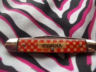 Vintage Kutmaster Purina Pocket Knife