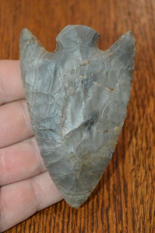 Fine Cobden Chert Hopewell Snyder Fayette Co,  Illinois 3.  5/8 X 2.  25 Very Thin