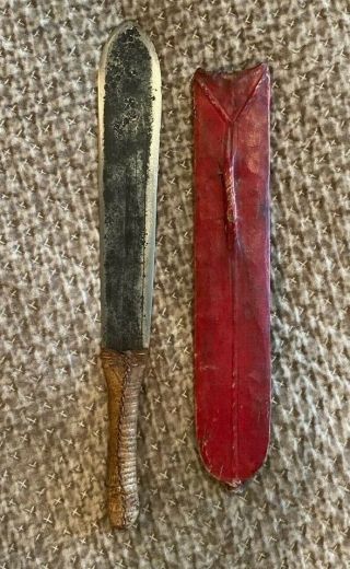 African Maasai Simi Or Seme Short Sword,  Late 19th Or Early 20th C