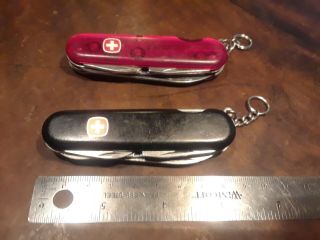 Wenger Swiss Army Knife Traveler Red Complete,  Small Sak With Scissors,  Colors