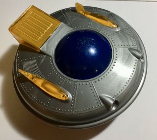 Vintage Blue Box Toys / Wenco Space Ship Spaceship Flying Saucer Toy