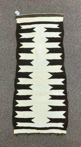 Navajo Weaving (rug) 16 " X 37.  5 " Table Runner (native American Handmade)