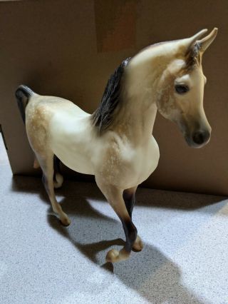 Vintage Traditional Breyer Arabian Stallion Dapple Rose Grey Horse