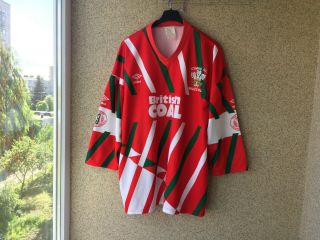 Wales Rugby Shirt Umbro 1990/1992 Jersey Red Vintage Old Camiseta Cymru Rl