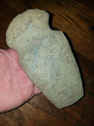 Middle Archaic Full Grooved Axe Newberry County South Carolina 6 " Arrowhead