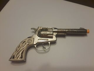 1950s Era Hubley Marshal Toy Cowboy Western Cap Gun Six Shooter Revolver Pistol