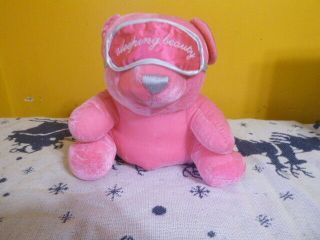 Victoria Secret Sleeping Beauty Pink Bear Limited Edition Vintage Collectible