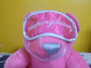 Victoria Secret Sleeping Beauty Pink Bear limited Edition Vintage Collectible 3