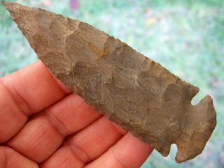 Fine Colorful 4 7/16 Inch Kentucky Dovetail Point With Insight Arrowheads