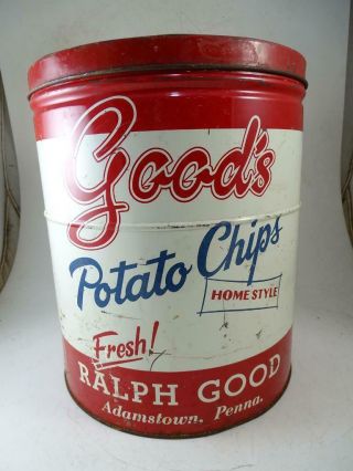 Vintage Advertising Tin Ralph Good 