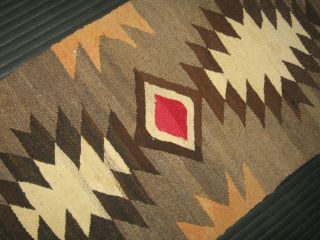 C1930 Navajo Rug Blanket Native American Indian Churro Wools Crystal.  99c &n0 R