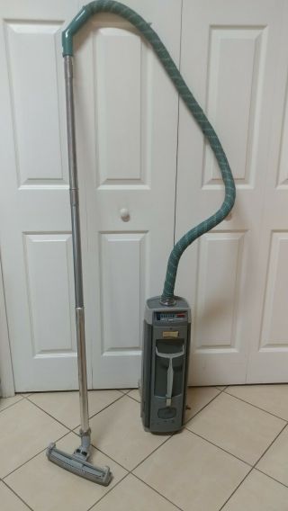 Vintage Electrolux Model 1205 Canister Vacuum Cleaner W/ Hose,  Wand,  Brush