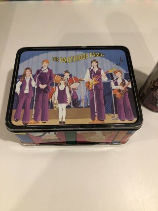 Vintage The Partridge Family Metal Lunchbox 1971,  With Thermos