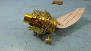 European Brass Oil Lamp Burner 14 " 