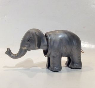 Miniature Celluloid S.  A.  Reider Germany Bobblehead Nodder Vintage Elephant Mini