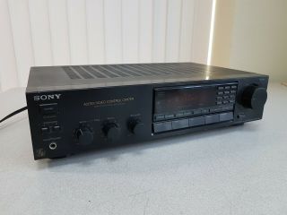Sony Str - Av19 Fm Stereo Fm - Am Receiver Audio Video Control Center Vintage