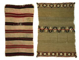 Navajo Saddle Blankets C.  1900 - 20s