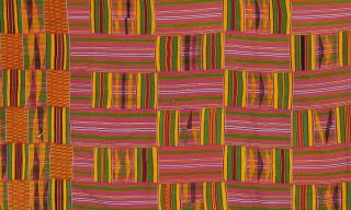 kente hand woven cloth African Ashanti Art Ghana 2