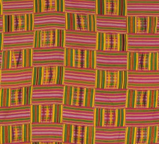kente hand woven cloth African Ashanti Art Ghana 3