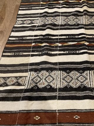 Vintage Fulani Hand Woven Wedding Blanket 2