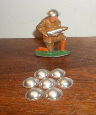 Toy Soldier Replacement Tin Helmets Neat Barclay