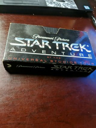Star Trek Adventure Universal Studios Vhs Videocassette Video Tape Vintage 80s