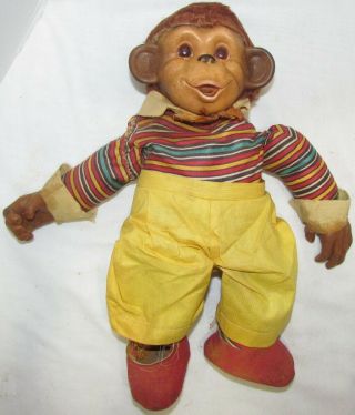 1950s Ideal J.  Fred Muggs Doll,  Poor