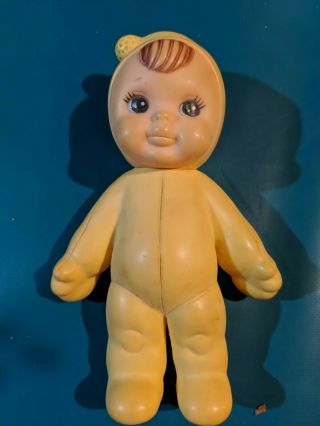 1971 Iwai Industrial Baby Doll Rubber Squeak Toy