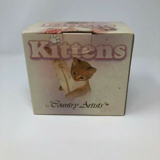 Kittens By Country Artist.  Kitten With Ballet Slippers.
