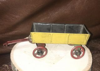 German Tin Penny Toy Wagon - Cko Kellermann Meier Fischer