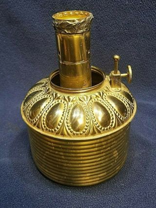 Vintage Drop - In Font For Kerosene Vase Lamp Similar Bridgeport Brass B